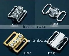 Rhinestone Decorative Bra Front Closure