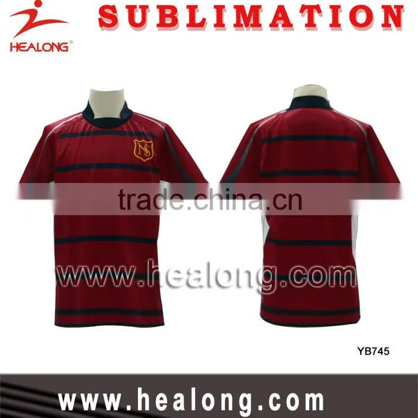 Wholesale Sublimation Custom American Rugby Shirt Jersey Quality Choice photo-4
