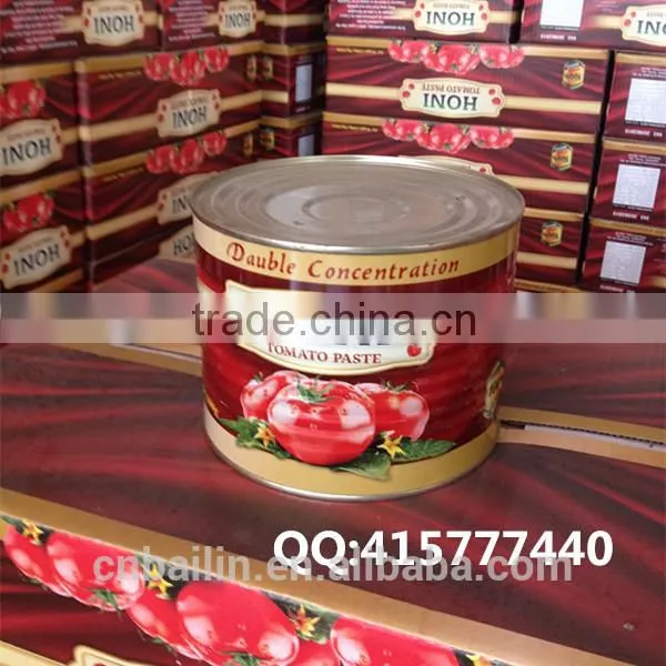 400g BAIHE Brix28-30 Canned Tomato Paste photo-2