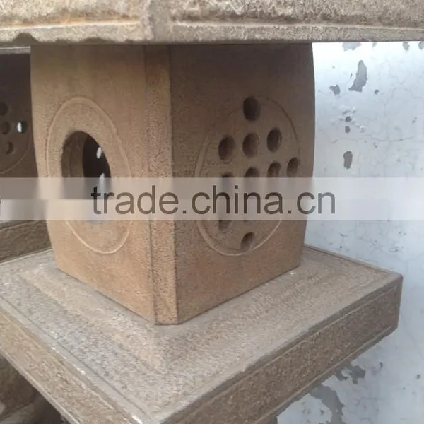 Antique Garden Stone Monkey Lanterns photo-3