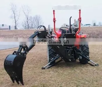 50-90hp Farm Tractor LW-8 Back Hoe