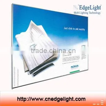 Edgelight Super Bright UL Listed Smd Led RGB and White Color Light Led Light Box for Advertising and Display photo-3