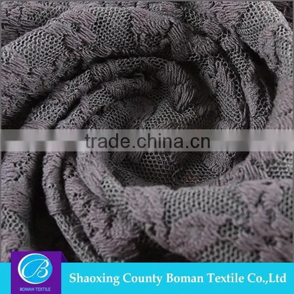 Latest Design Fashion Dress Nylon Yarn Lace Fabric