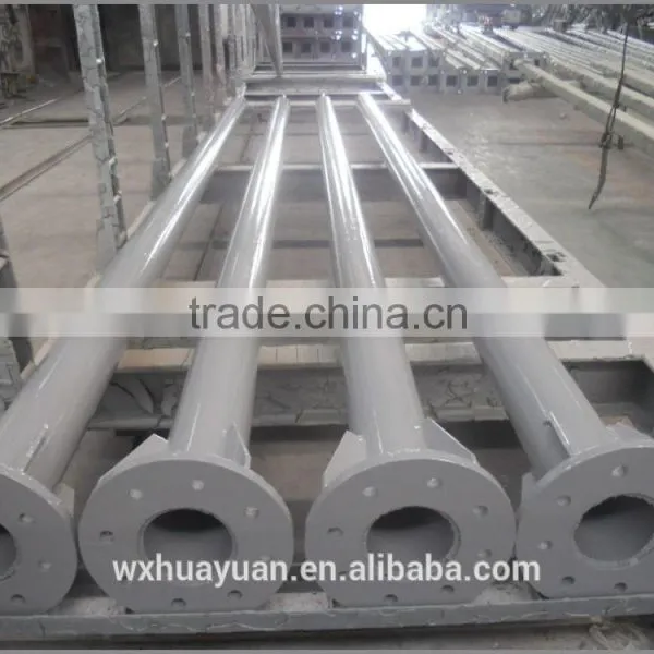 6m Grey Steel Column Traffic Signal Pole photo-3