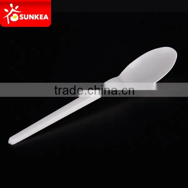 Disposable Plastic Food Soup Spoon pp photo-2