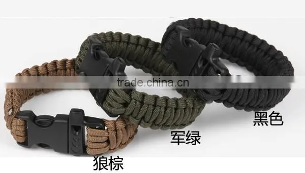 Custom Polyseter Woven Bracelet With Ouch photo-4