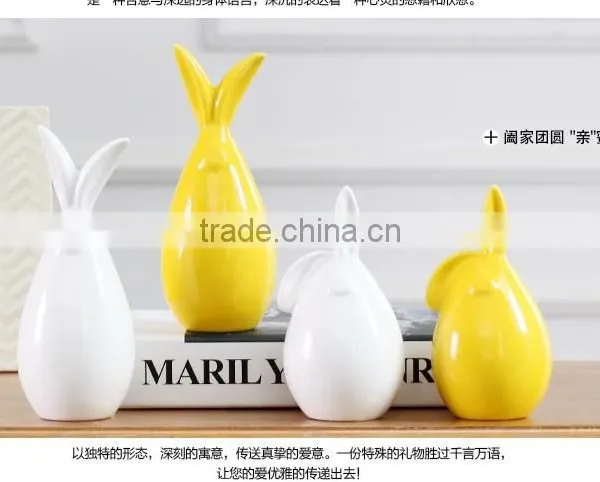 Jingdezhen BHM-123 Ceramic Easter Rabbit Figurines Collectables Decoration Wholesales photo-5