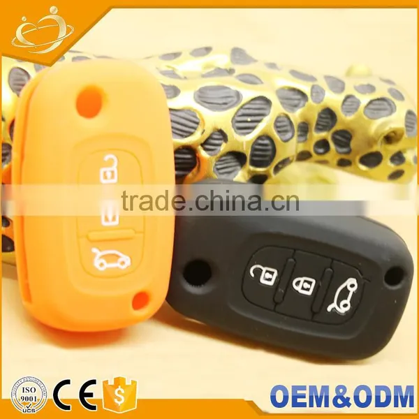 Silicone Skin Car Remote Fob Shell Holder Case Cover For Renault Clio Kangoo Megane Modus photo-3