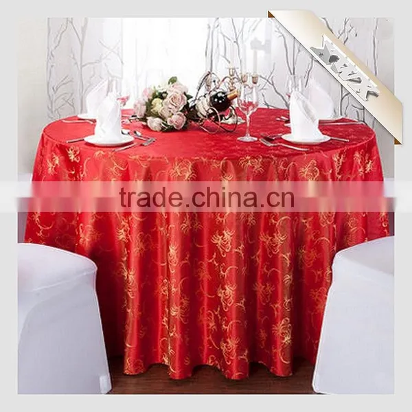 TC-147 New Polyester Jacquard Wedding/Restaurant Table Cloth for Sale photo-2
