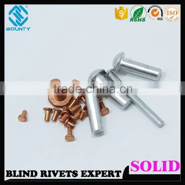 BRAZIER HEAD ALUMINUM SOLID RIVETS photo-5
