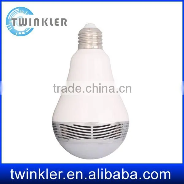 Long Spantime Music Changable Colors Wireless High Quality Safety Mini Speaker Bluetooth LED Light Bulbs for Android and IOS App photo-2