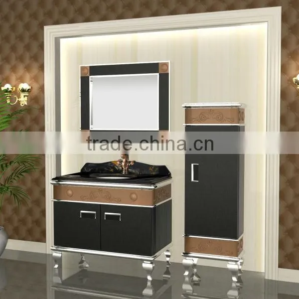 Bathroom Vanity Stainless Steel Cabinet;bathroom Sink Cheap