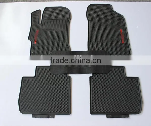 Rubber,PVC/Plastic Material and Full Set Type Car Foot Mat for Peugeot 301 photo-2