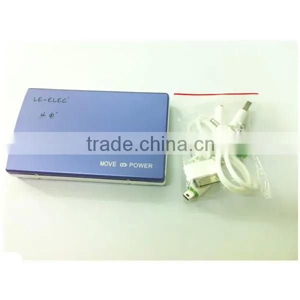 Power Bank 12000mah 5v 1A / 2A Mobile Lithium Polymer Charger Mobiles Power Bank for Smart Phone