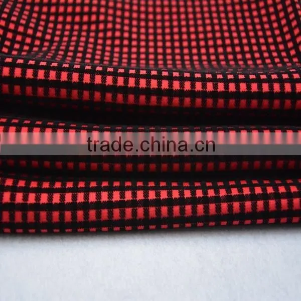 Jiufan Textile Hot Sale Polyester Spandex Ponte Roma Flocking Fabric For Garment Stock Lot photo-3