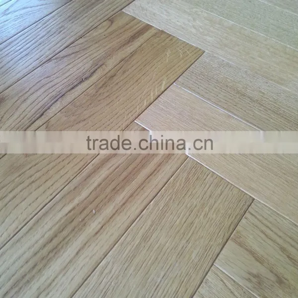 Selected Quality Herring Bone Oak Wood Floor photo-2