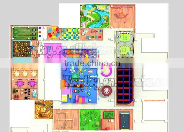 Large Size New Design Interesting Naughty Amusement Castle/Commercial Indoor Playground photo-2