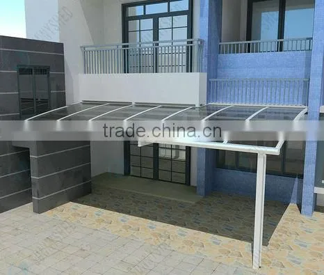 DIY Gazebo Canopy Made of Aluminum Polycarbonate for Patio Cover photo-2
