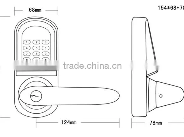 Apartment Number Door Lock photo-2