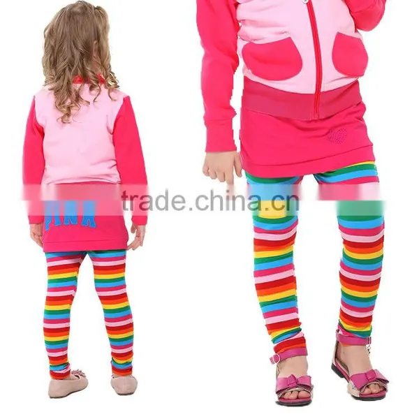 ( G3932 ) NW 18M-6Y Nova Kids Child Clothing Baby Cotton Leggings Girl Legging With Skirts