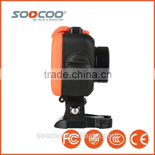 SOOCOO S60B Waterproof 1080p Extreme Sport Camera With 2.4G Remote Control WIFI(Add 1*Battery 1*Charger)