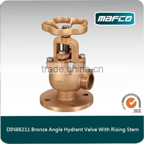 2.5 Angle Fire Hydrant Landing Valve Fire Deck Wash Valve For Fire Fighting Equipment photo-3