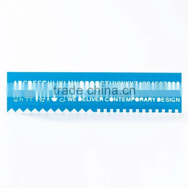 Made in Guangzhou Custom Clear Pvc Flexible Plastic Metal Rulers Promotional photo-3
