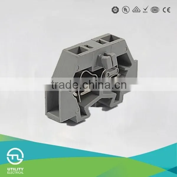 400V 18A DIN Rail Mount Spring Type Terminal Blocks With Rated Section 0.8-1.5mm2 photo-4