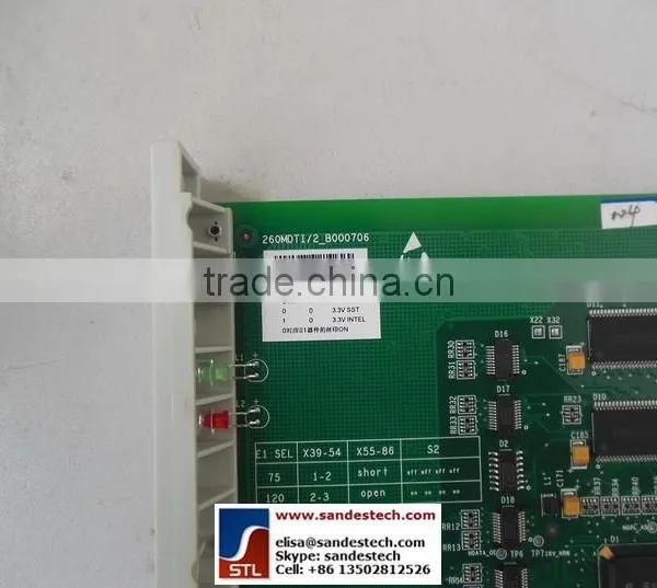 ZTE MDTI 260MDTI/2_B000706 Multi DTI Unit ( 16*E1) for ZTE ZXJ10 ZXJ10B PSTN photo-3