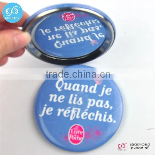 Guangzhou Factory Supply Cheap Samll Mirror Round Cosmetic Mirror photo-2
