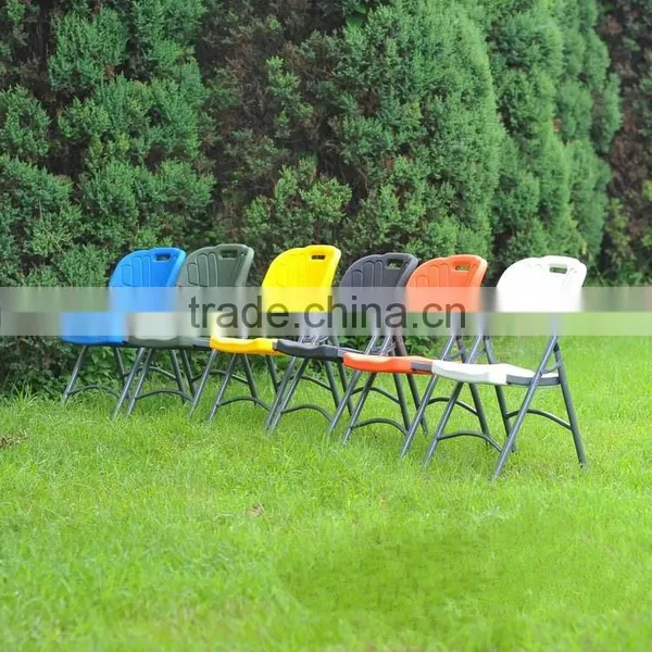 Modern Cheap Plastic Comfortable Folding Chair JC-H36 photo-3