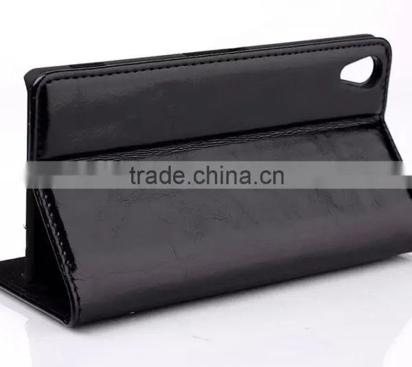 Automatic Closing Leather Cover for Sony Xperia Z2 photo-2