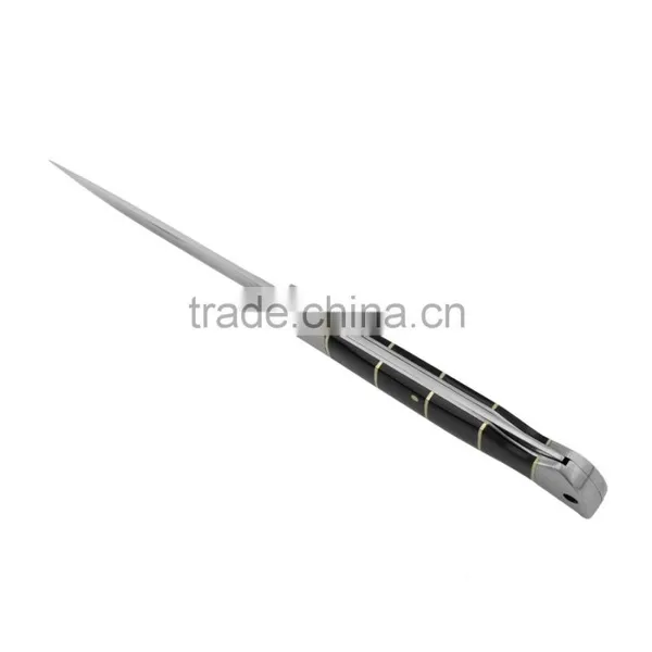 Pocket Knife With Special Design Organic Plastic Handle photo-4