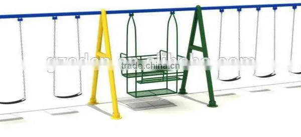Kindergarten Outdoor Children Playground Wash Swing Car Arm photo-6