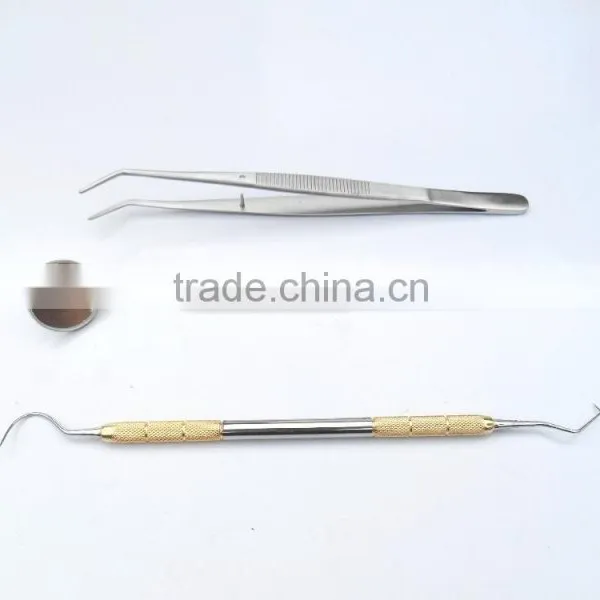 Dental Light Weight Examination Kit Set OF 3 PCS, Hygiene Cleaning Examination Set photo-3