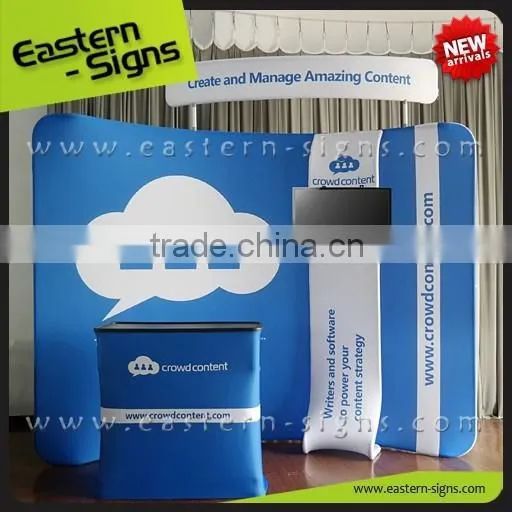 With Wheels Plastic Exhibition Folding Table photo-3