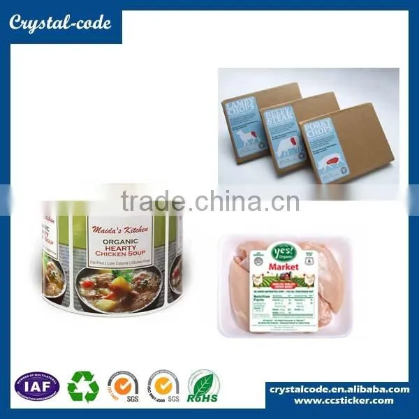 Glossy Frozen Food Label Food Containers photo-2