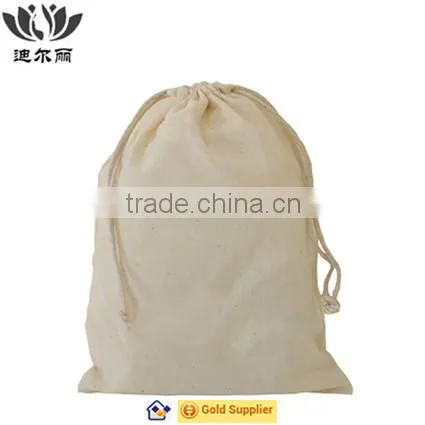 Wholesale Large Cotton Custom Printed Drawstring Laundry Bag photo-4