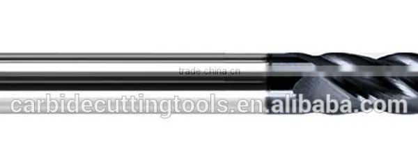 Tungsten Carbide R Corner End Mill Cutting Tools for Graphite Processing
