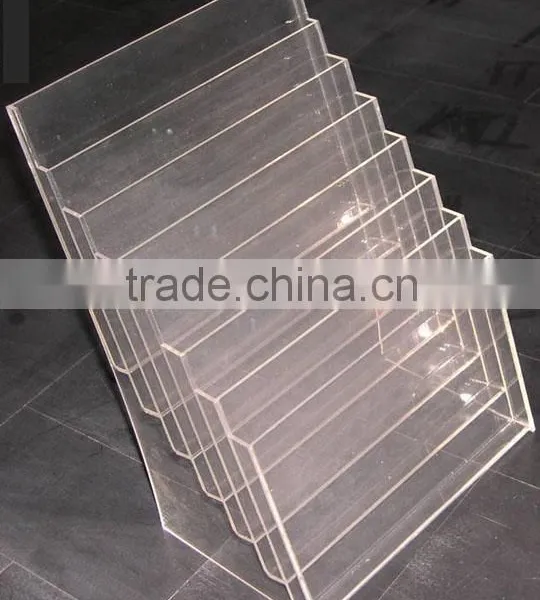 Acrylic File Holder,acrylic Brochure Holder