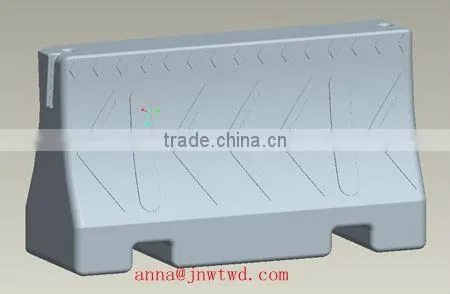 2015 High Output Large Dimension HDPE Barrier Blow Molding Road Barrier photo-4
