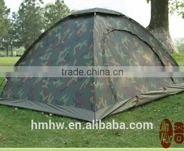 Single Layer Double Door Waterproof Camping Tent