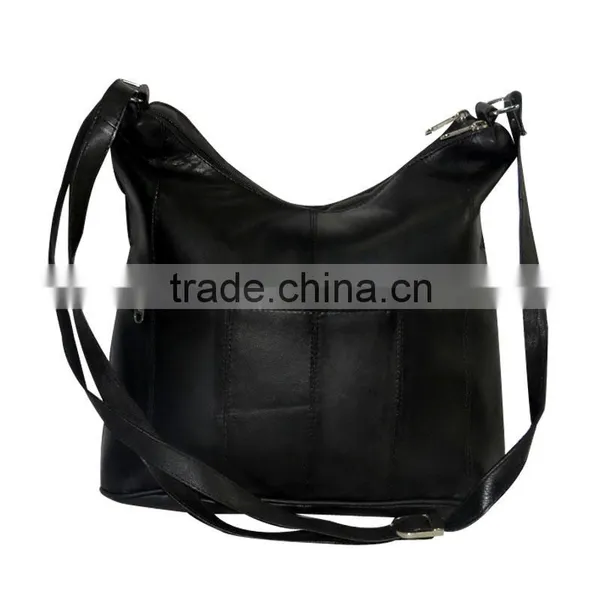 Designer Hand Bag in Black Color Genuine Leather photo-2
