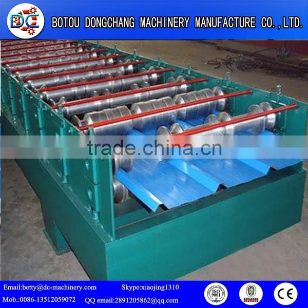 Automatic Galvanized Wallboard Trapezoidal IBR Roof Panel Single Deck Cold Roll Forming Machine photo-6