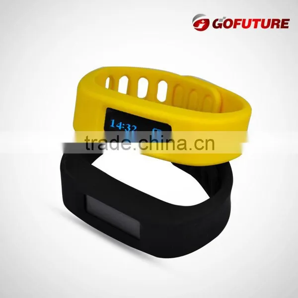 2015 New Products Promotional Sports Running Pedometer Bracelet Bluetooth Rubber Sport Biker Bracelets photo-4