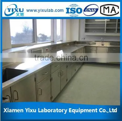 QC Laboratory Wall Bench With Reagent Shelf photo-4