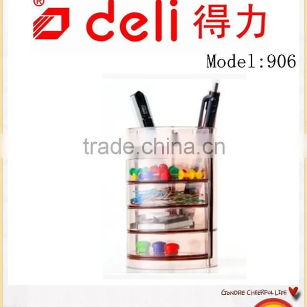 Deli Multifunctional Pen Stand Holder for Office & Student Model 906