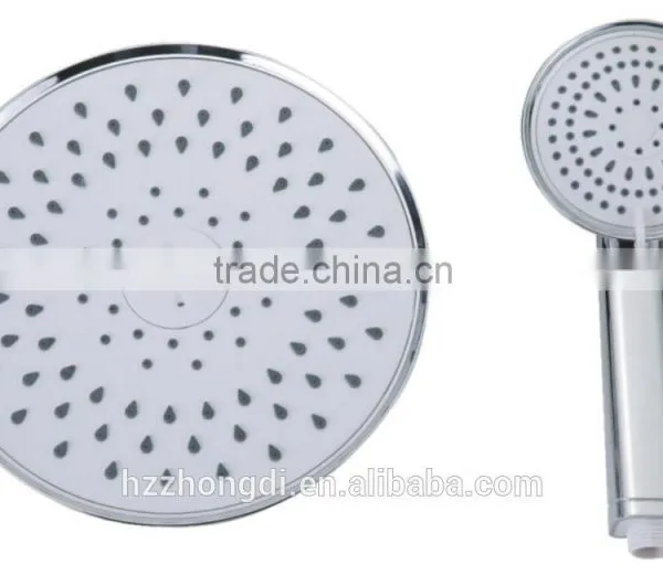 2016 New Design Plastic Round Shower Head and Hand Held Shower