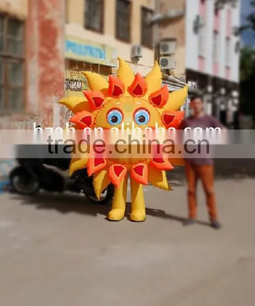 Inflatable Sun Flower Costume for Outdoor Advertising Decoration photo-3