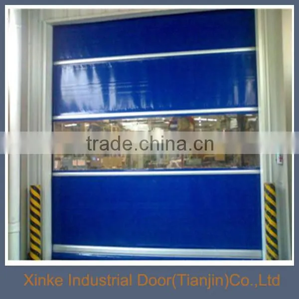 PVC High Speed Roller Doors / Fast Rolling Doors for Clean Room